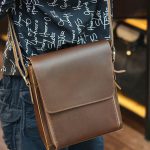 Túi Đeo Chéo Nam Lano Da Bò Sáp KT51