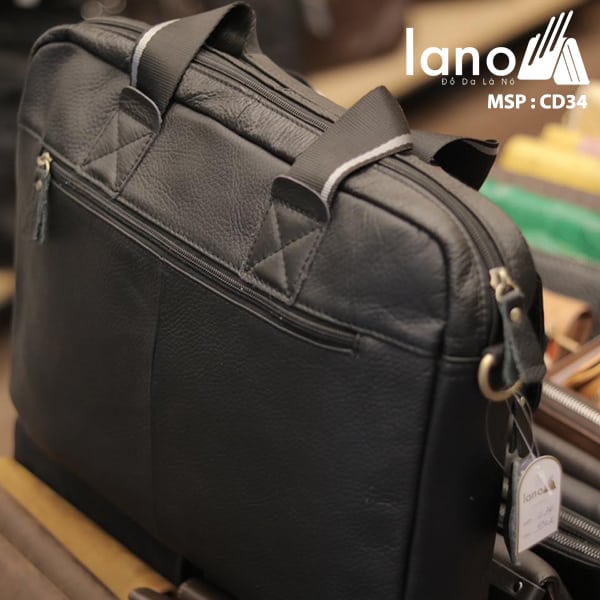 Cặp Nam Da Bò Thật CD34 Giảm Giá mặt sau