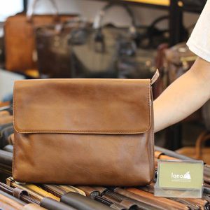 Cặp da nam Lano clutch bag đeo chéo cầm tay da thật sang trọng CD43