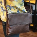 Cặp da nam Lano clutch bag đeo chéo cầm tay da thật sang trọng CD43