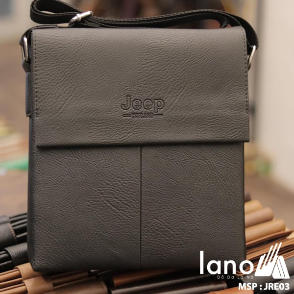 Túi Đựng iPad Lano Đeo Chéo Jeep Thời Trang Giá Rẻ 003 đen 