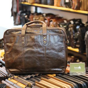 Cặp da nam Lano Thời TRang 2 ngăn kéo CD49