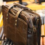 Cặp da nam Lano Thời TRang 2 ngăn kéo CD49 góc nghiêng