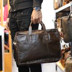 Cặp da nam Lano Thời TRang 2 ngăn kéo CD49 kiểu dáng xách tay