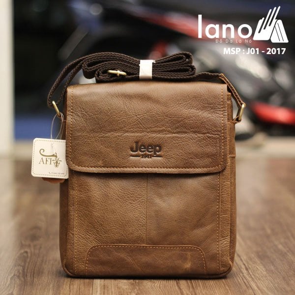 Túi đeo chéo nam da thật JEEP 01 – 2017