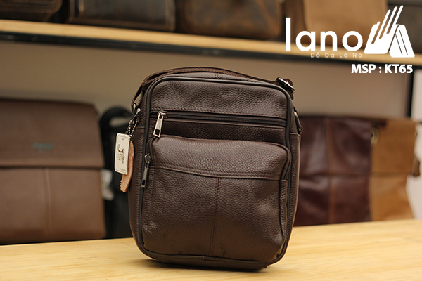 Túi đeo chéo nam giá rẻ KT65 nâu Túi đeo chéo nam giá rẻ KT65 nâu