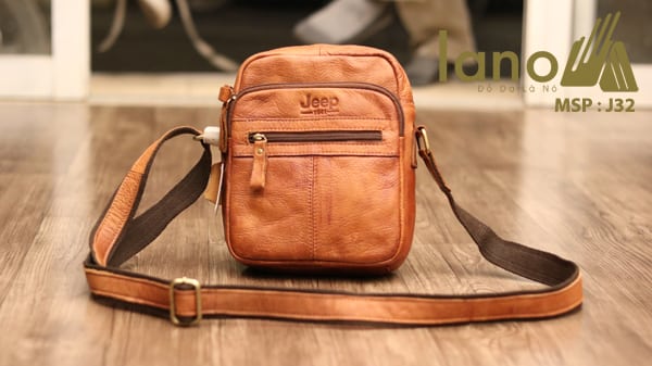 Túi đeo chéo nam da bò trẻ trung năng động J32_2017
