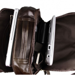 Balo da thật thời trang nam tính đựng laptop BLN02