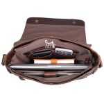 Cặp da nam đeo chéo đựng macbook da thật giá rẻ CD39