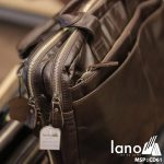Cặp da nam công sở Lano thời trang cao cấp đựng laptop 15inch CD61