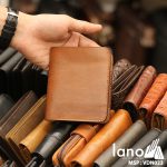 Ví da nam thủ công khâu tay da bò xịn VDN23