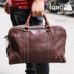 Cặp xách nam da bò thật thời trang công sở CD59 xách tay