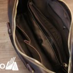 Cặp xách nam da bò thật thời trang công sở CD59 bên trong