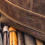 Cặp túi xách đeo chéo nam da thật Lano Contact 12