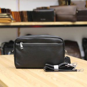 Túi đeo chéo nam Lano da bò trẻ trung năng động KT77