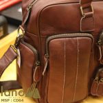 Cặp da nam Lano đựng Laptop 15 inch da bò thật thời trang bụi bặm CD64