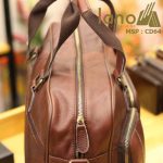 Cặp da nam Lano đựng Laptop 15 inch da bò thật thời trang bụi bặm CD64