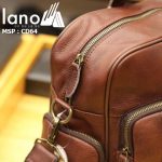 Cặp da nam Lano đựng Laptop 15 inch da bò thật thời trang bụi bặm CD64