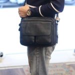 Túi da đeo chéo nam Lano thời trang tiện lợi mới 2018 KT88