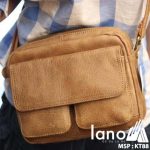 Túi da đeo chéo nam Lano thời trang tiện lợi mới 2018 KT88 - đeo lưng