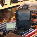 Túi da nam Lano đeo chéo mini loại nhỏ KT75