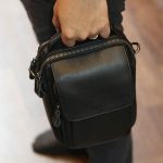 Túi da nam Lano đeo chéo mini loại nhỏ KT75