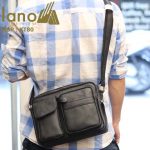 Túi đeo chéo nam công sở Lano da bò thời trang tiện lợi KT80 - đeo sau lưng
