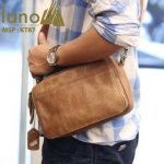 Túi đeo chéo nam Lano có đai thắt lưng mới lạ 2018 KT87 - đeo vai