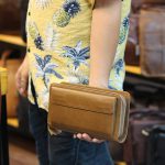 Ví da nam cầm tay Lano 2 khóa kéo sang trọng lịch lãm VCTN029