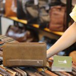 Ví da nam cầm tay Lano 2 khóa kéo sang trọng lịch lãm VCTN029