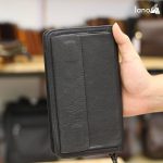 Ví da nam cầm tay Lano 2 khóa kéo sang trọng lịch lãm VCTN029 trên tay