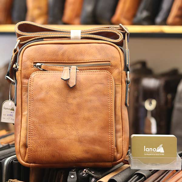 Túi da đeo chéo Lano dạng hộp đẳng cấp lịch lãm KT96
