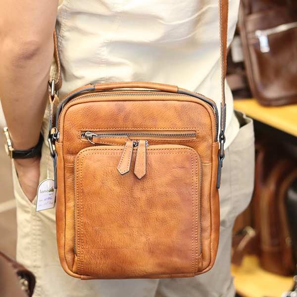 Túi da đeo chéo Lano dạng hộp đẳng cấp lịch lãm KT96 - đeo lưng