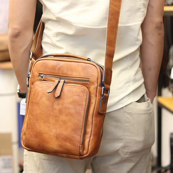 Túi da đeo chéo Lano dạng hộp đẳng cấp lịch lãm KT96 - đeo lưng