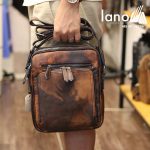 Túi da đeo chéo Lano dạng hộp đẳng cấp lịch lãm KT96 - xách tay