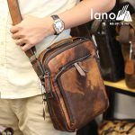 Túi da đeo chéo Lano dạng hộp đẳng cấp lịch lãm KT96 - đeo chéo
