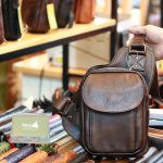 Túi da đeo chéo lưng Lano thời trang sang trọng TDL46