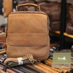 Túi da đeo chéo nam Lano lịch lãm cuốn hút KT105