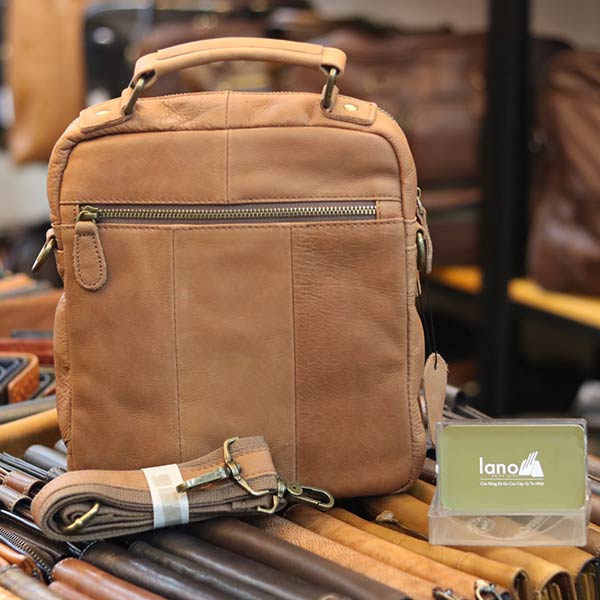 Túi da đeo chéo nam Lano lịch lãm cuốn hút KT105