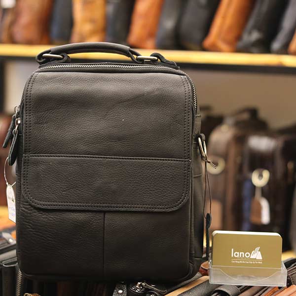 Túi da đeo chéo nam Lano lịch lãm cuốn hút KT105