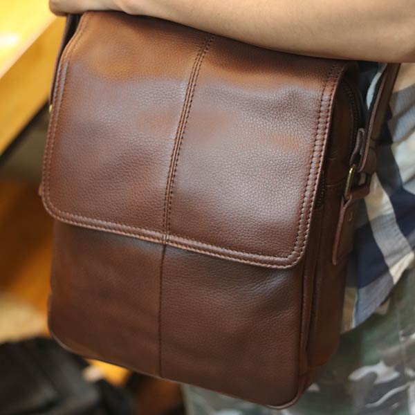 Túi da nam đeo chéo Lano sang trọng lịch lãm KT104