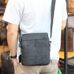 Túi đeo chéo nam da bò cao cấp Lano sang trọng thời trang tiện lợi KT107 đeo chéo