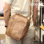 Túi đeo chéo nam da bò thật Lano thời trang cao cấp KT102 - đeo lưng