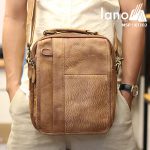 Túi đeo chéo nam da bò thật Lano thời trang cao cấp KT102 - đeo trước