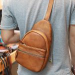 Túi đeo chéo ngực nam Lano da bò cao cấp tiện dụng mẫu mới 2018 TDL47