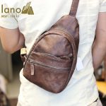 Túi đeo chéo ngực nam Lano da bò cao cấp tiện dụng mẫu mới 2018 TDL47 - đeo lưng