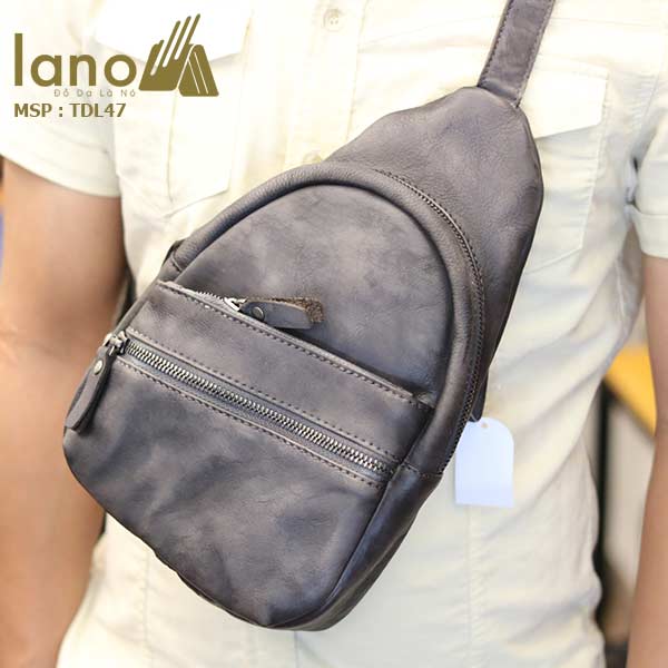 Túi đeo chéo ngực nam Lano da bò cao cấp tiện dụng mẫu mới 2018 TDL47 - đeo trước ngực Túi đeo chéo ngực nam Lano da bò cao cấp tiện dụng mẫu mới 2018 TDL47 - đeo trước ngực