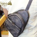 Túi đeo chéo ngực nam Lano da bò cao cấp tiện dụng mẫu mới 2018 TDL47