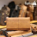 Ví cầm tay nam da thật Lano gọn gàng tinh tế VCTN045