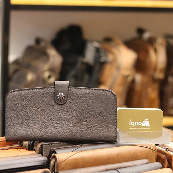 Ví cầm tay nam Lano da thật trẻ trung năng động VCTN034